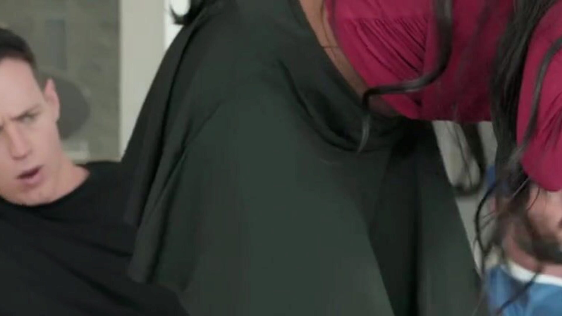 Stepmom sucking off her stepson's dick below a blanket Massive titted afro step-mother Diamond Jackson sucking off her stepson's dong below a blanket during the time that her spouse eyeing a sports game next to her.